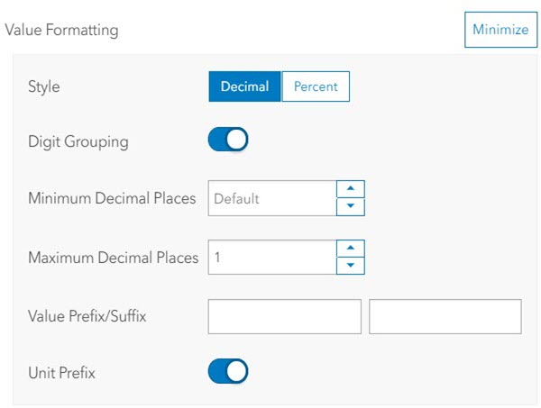 Format numbers